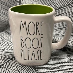 👻 MORE BOOS PLEASE Rae Dunn Halloween Mug